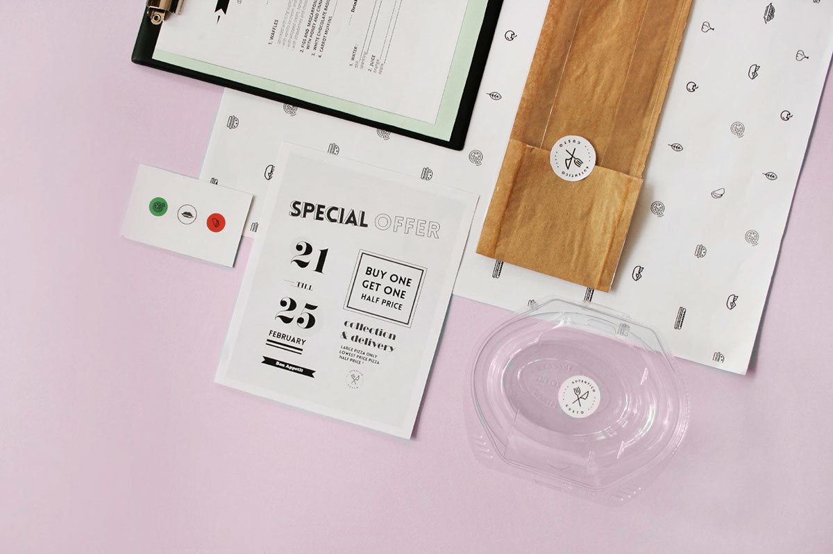 Autentico餐廳品牌設(shè)計(jì)案例