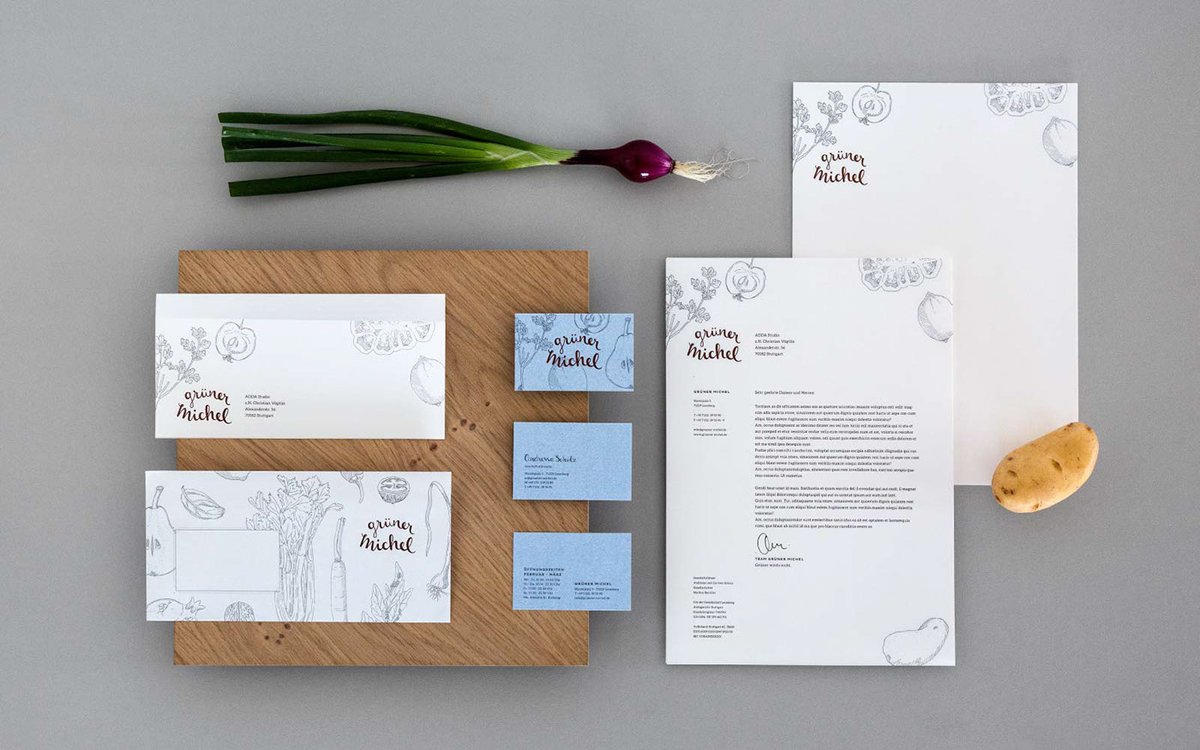 GRüNER素食餐廳品牌設計