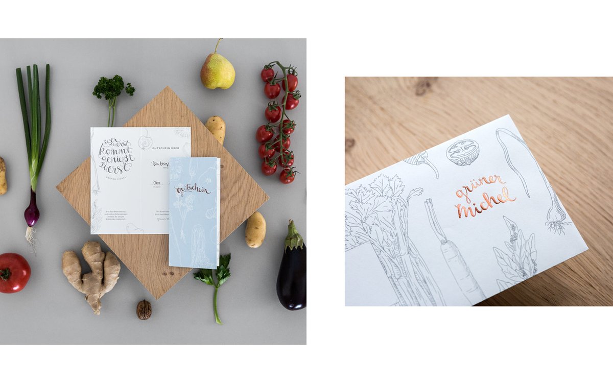 GRüNER素食餐廳品牌設計