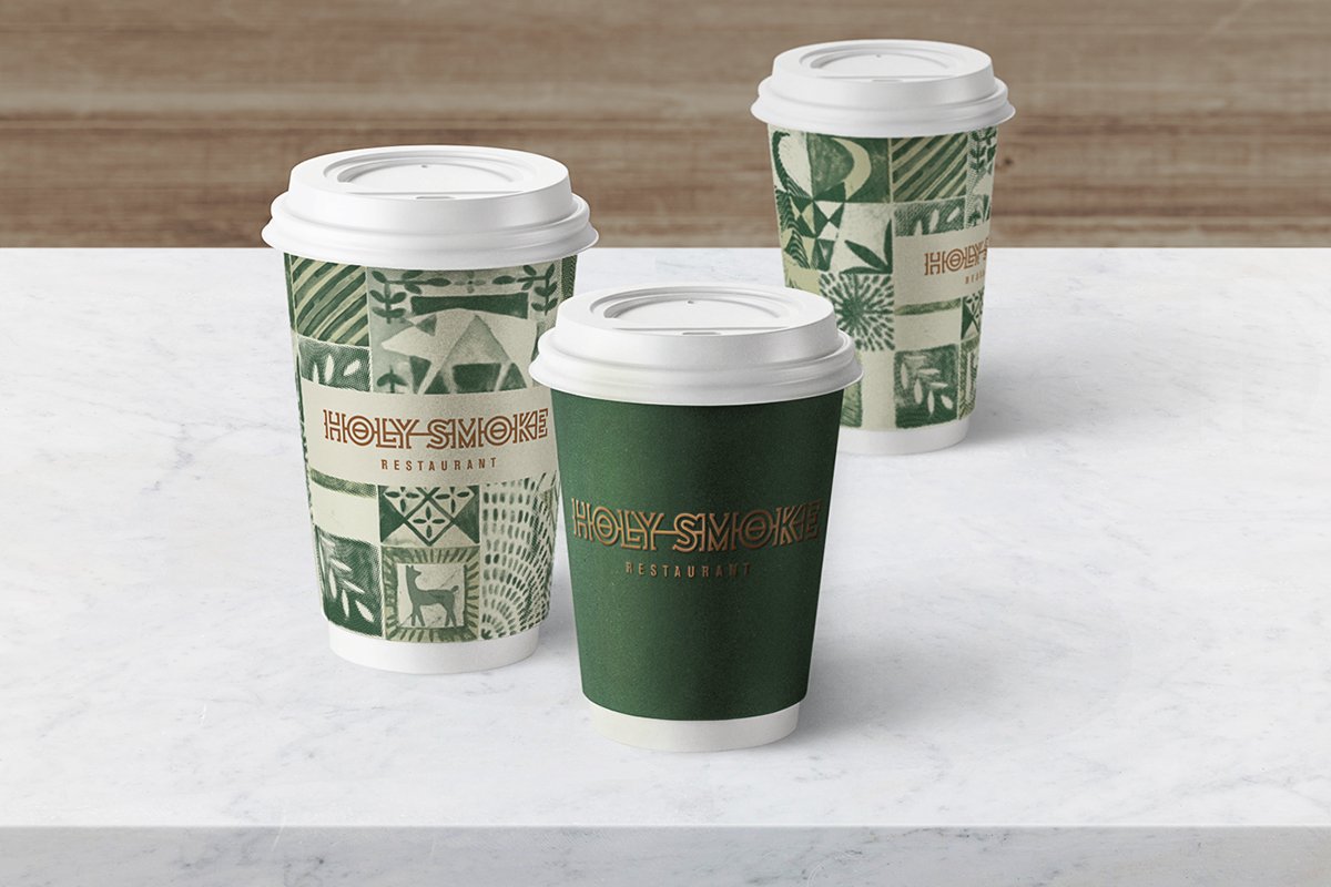 Holy Smoke餐飲品牌設(shè)計欣賞