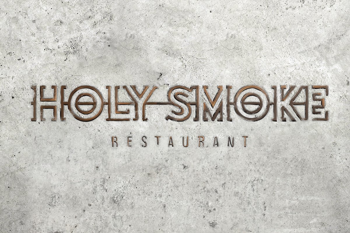 Holy Smoke餐飲品牌設(shè)計欣賞