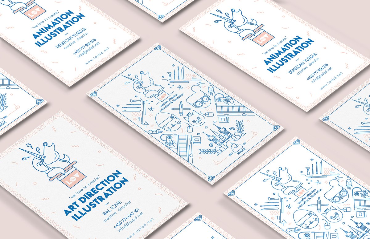 LOV B&D服裝設(shè)計(jì)工作室視覺(jué)形象