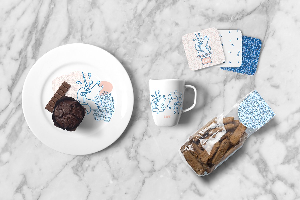 LOV B&D服裝設(shè)計(jì)工作室視覺(jué)形象