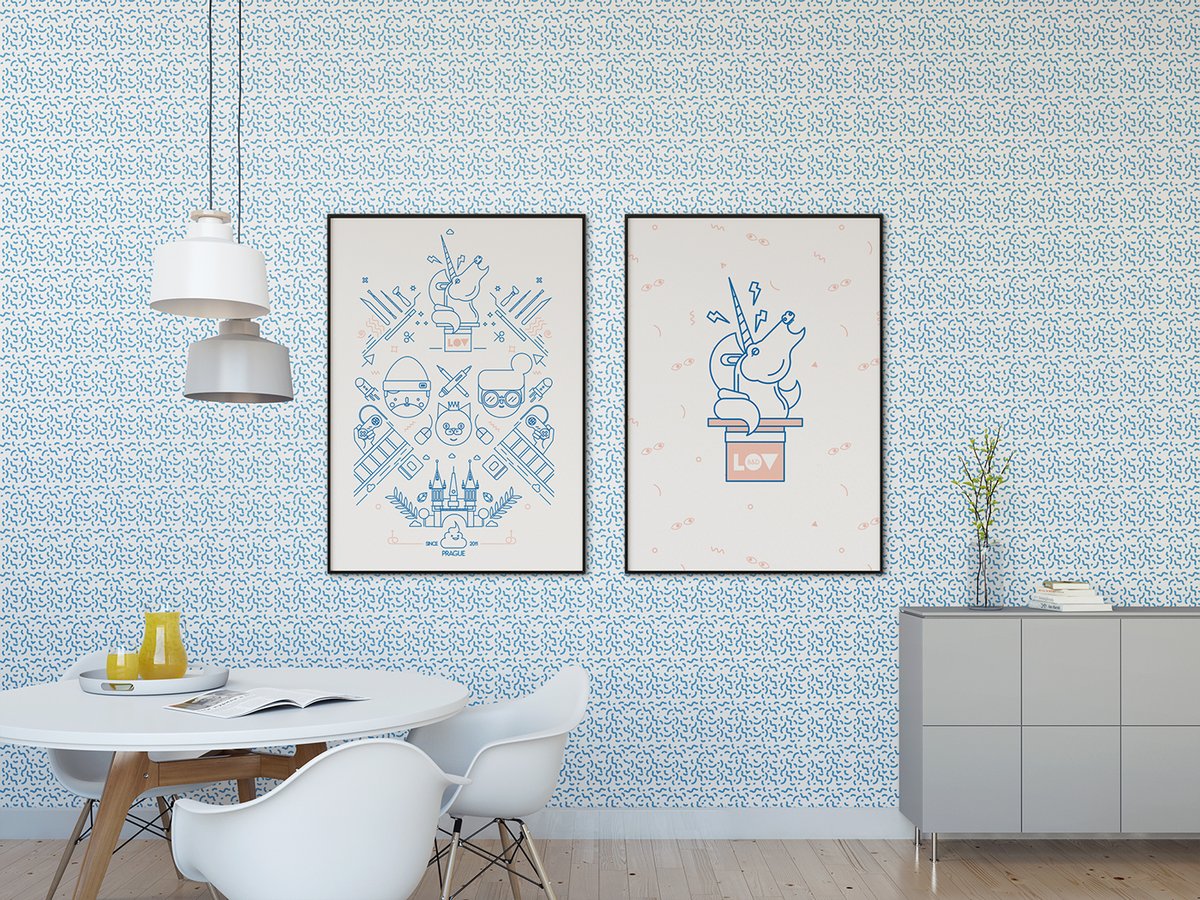 LOV B&D服裝設(shè)計(jì)工作室視覺(jué)形象