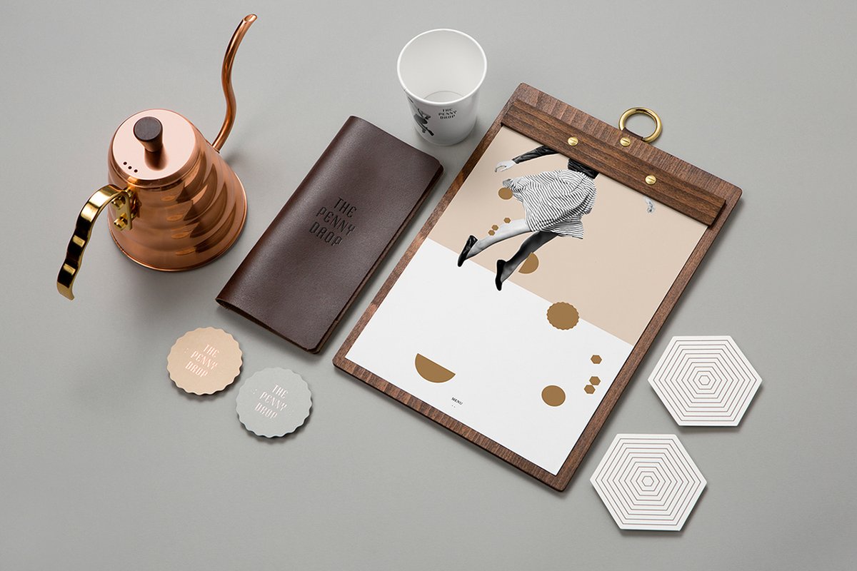 Penny Drop咖啡品牌設(shè)計(jì)