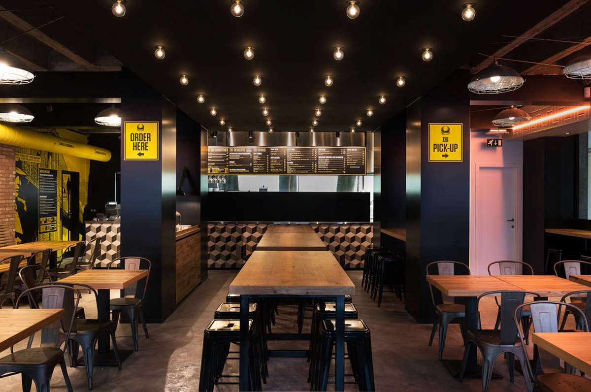 漢堡餐廳品牌形象