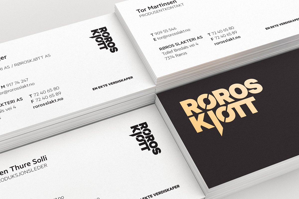 Rorosk 食品品牌形象設(shè)計(jì) 名片設(shè)計(jì)