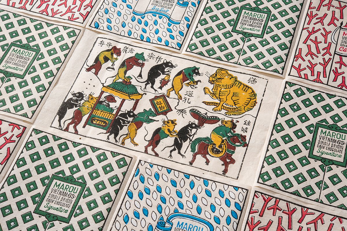 Marou 巧克力和新加坡國家美術(shù)館的包裝設(shè)計(jì)