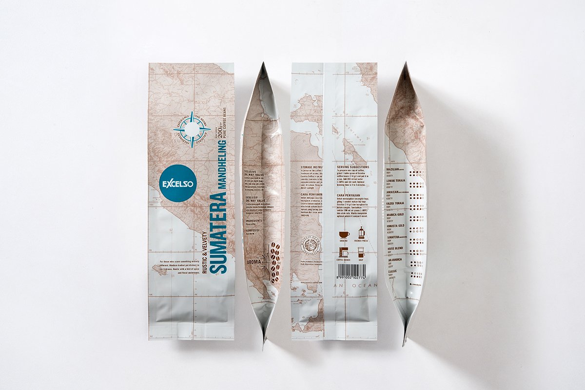 單品咖啡豆包裝設(shè)計展示