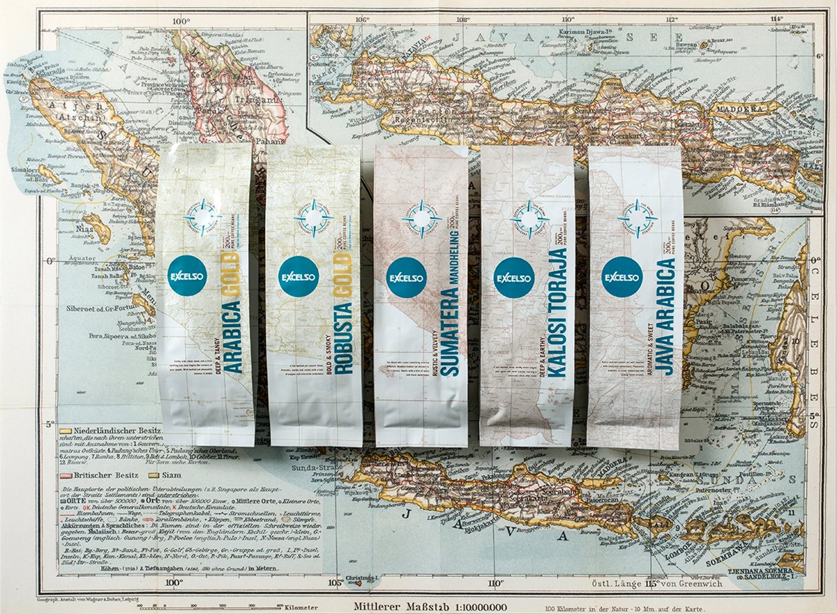 單品咖啡豆包裝設(shè)計展示