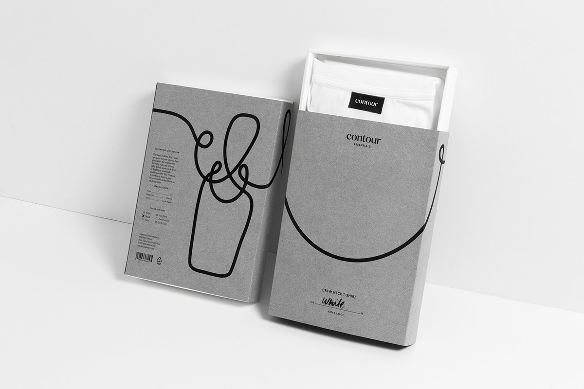 Contour 品牌形象系統(tǒng)開(kāi)發(fā) 包裝設(shè)計(jì)