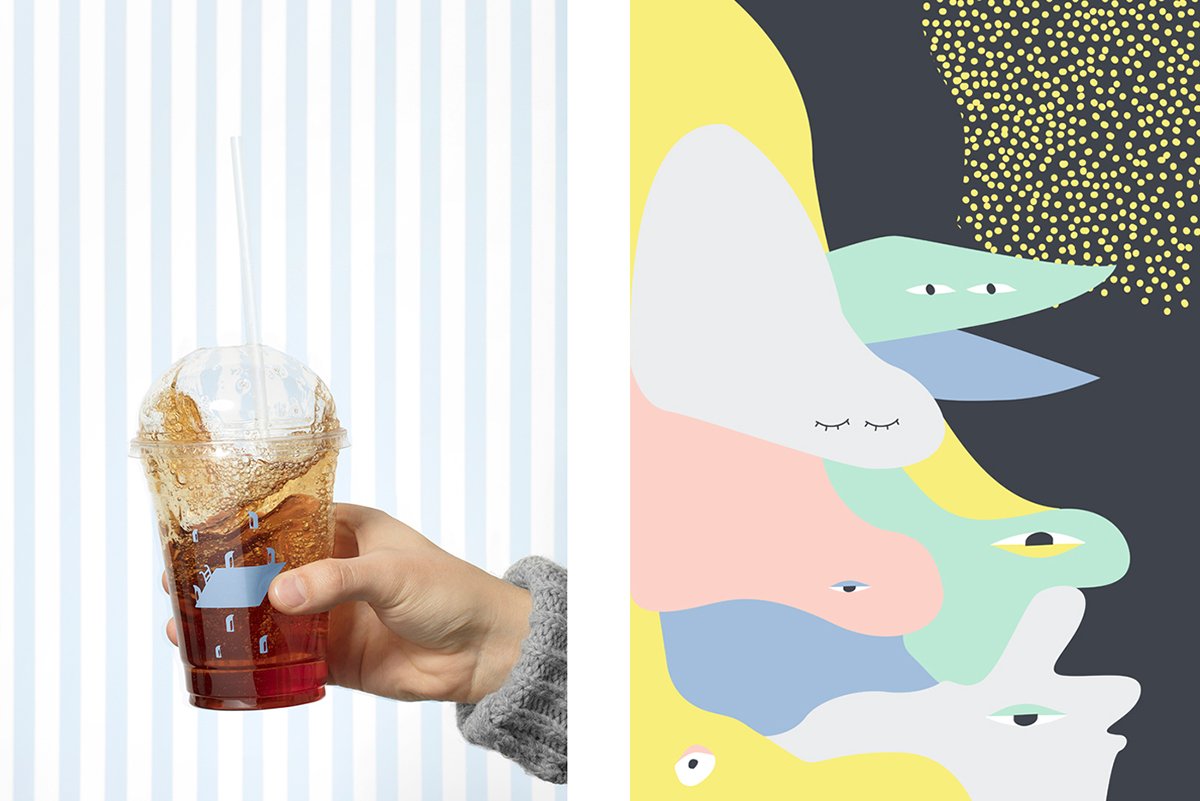  Blend 咖啡品牌形象設(shè)計(jì) 包裝設(shè)計(jì) 插圖設(shè)計(jì)
