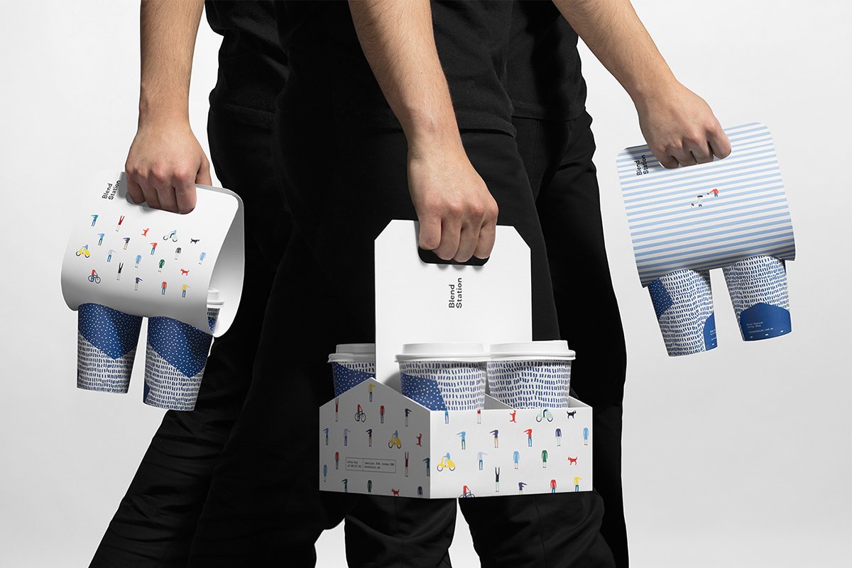  Blend 咖啡品牌形象設(shè)計(jì) 包裝設(shè)計(jì)
