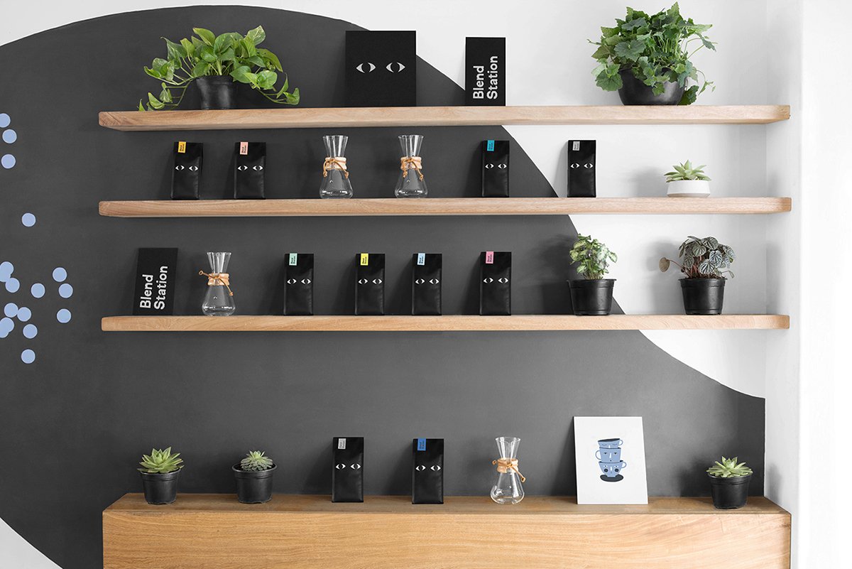  Blend 咖啡品牌形象設(shè)計(jì) 空間設(shè)計(jì)