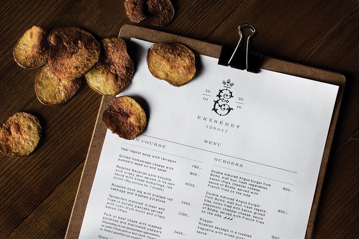 Erzsébet 酒吧品牌形象設(shè)計(jì) 菜單設(shè)計(jì)