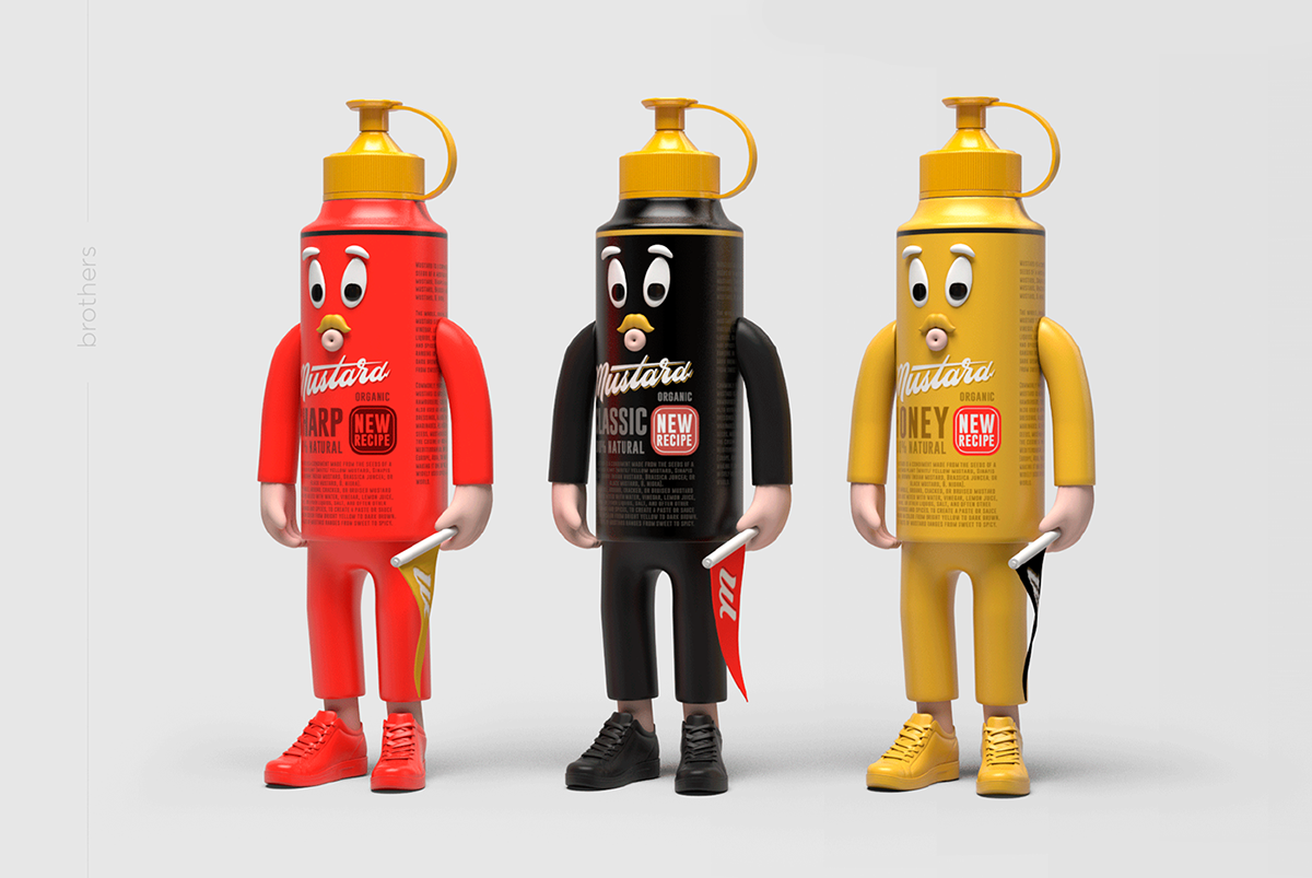 Mustard 芥末品牌形象包裝設(shè)計(jì)