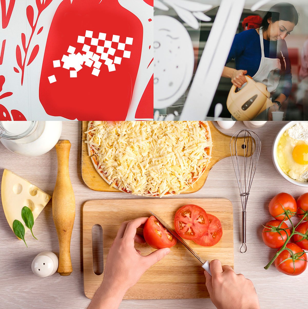 Chess Pizza 餐飲品牌塑造 食品展示