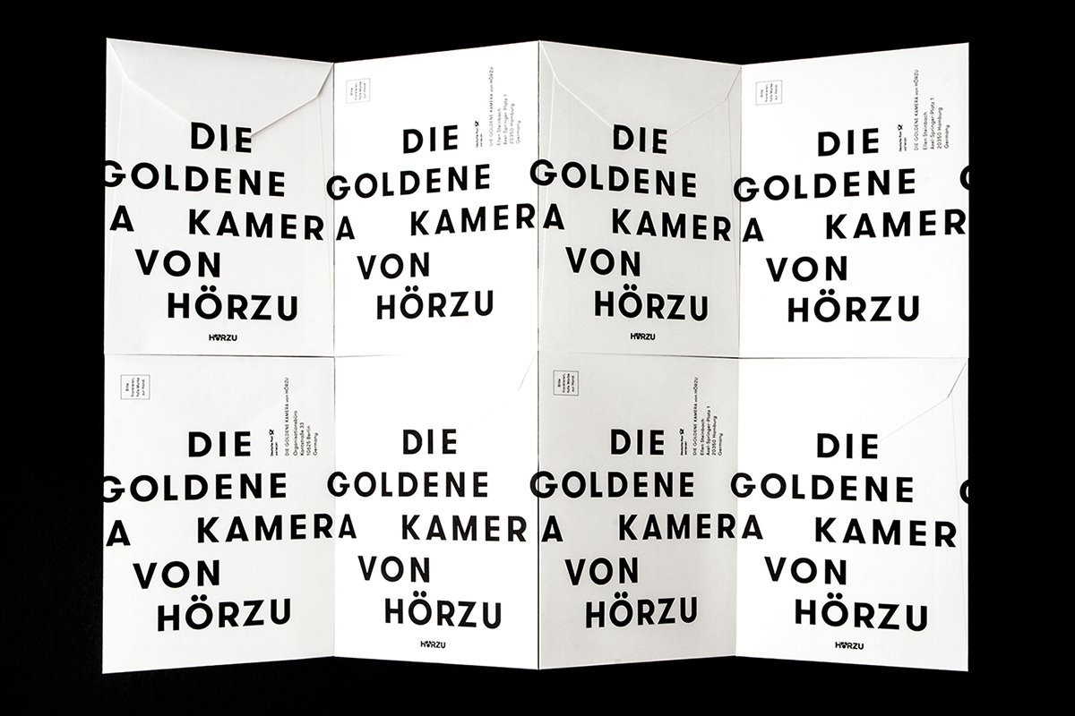 第50屆金攝影機獎品牌設(shè)計  折頁設(shè)計