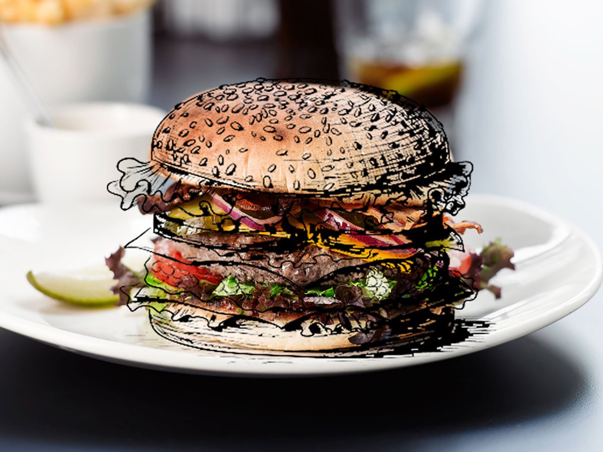 Mamaburger 餐飲品牌形象設計 標志設計