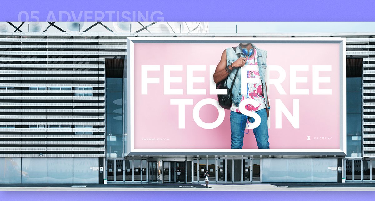 Weareva 服裝品牌形象設(shè)計(jì) 海報(bào)設(shè)計(jì)