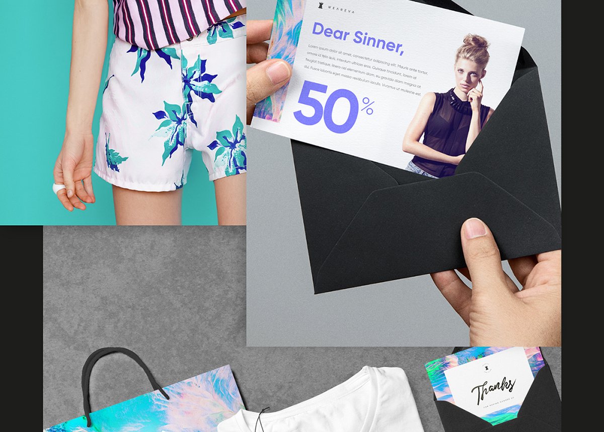 Weareva 服裝品牌形象設(shè)計(jì) 服裝形象展示