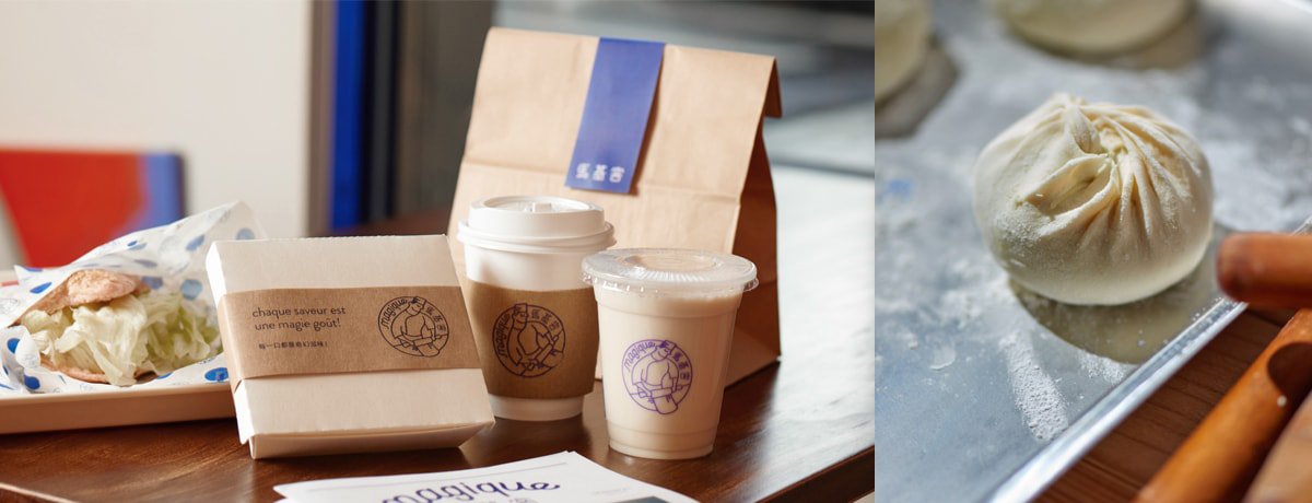 
馬基客中式早餐品牌形象 食品展示
