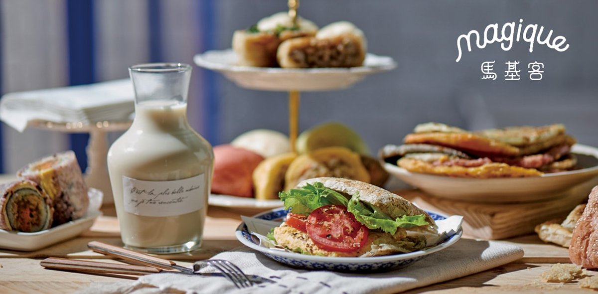 
馬基客中式早餐品牌形象 食品展示
