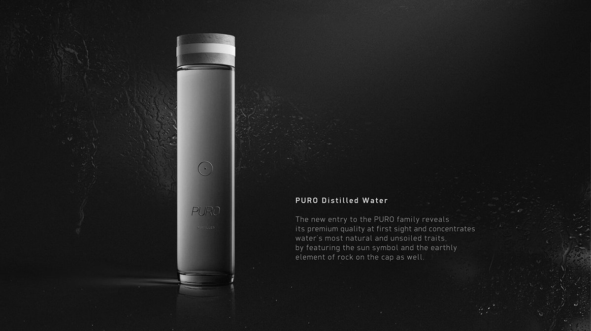 PURO水品牌設(shè)計(jì)  包裝展示