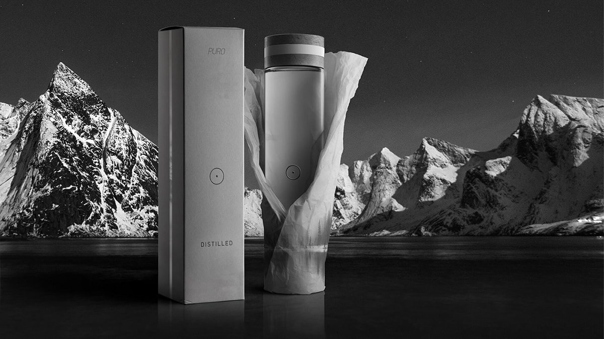 PURO水品牌設(shè)計(jì)  包裝展示