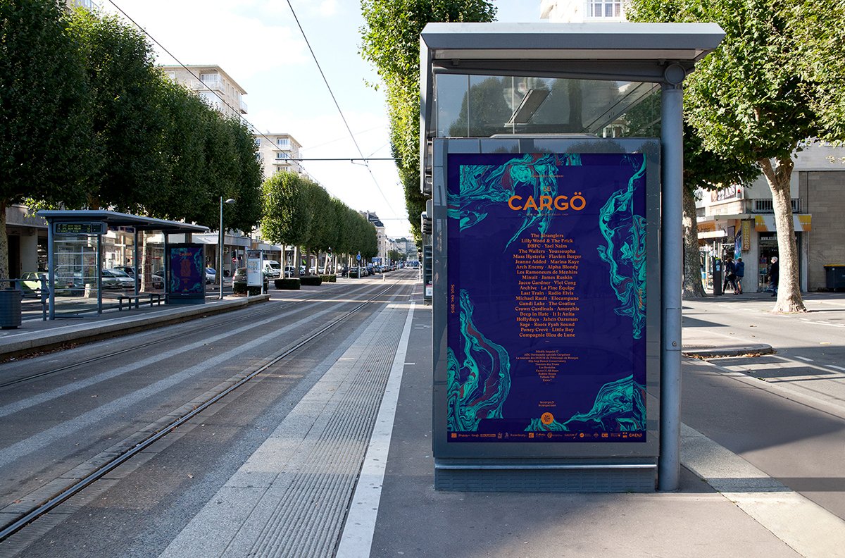 LeCarg音樂廳品牌設(shè)計(jì)重塑  海報(bào)實(shí)拍展示