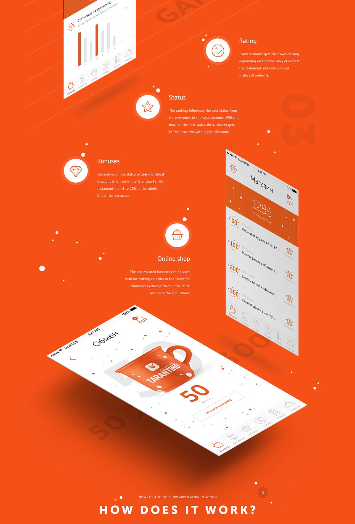 TARANTINO APP餐飲品牌形象設(shè)計(jì) APP網(wǎng)頁(yè)設(shè)計(jì)展示