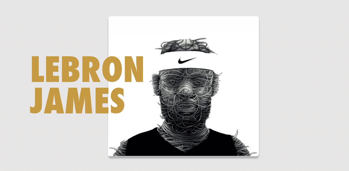 耐克運(yùn)動(dòng)用品品牌形象設(shè)計(jì)  宣傳海報(bào)