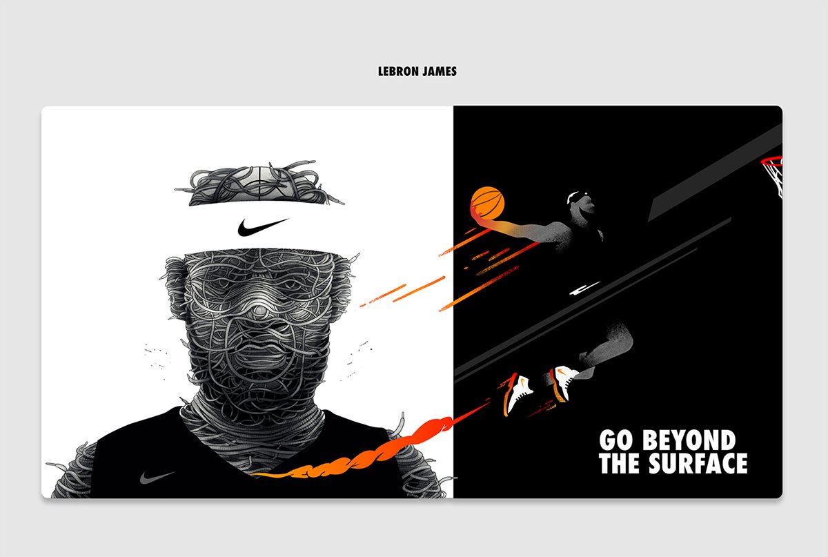 耐克運(yùn)動(dòng)用品品牌形象設(shè)計(jì)賞析