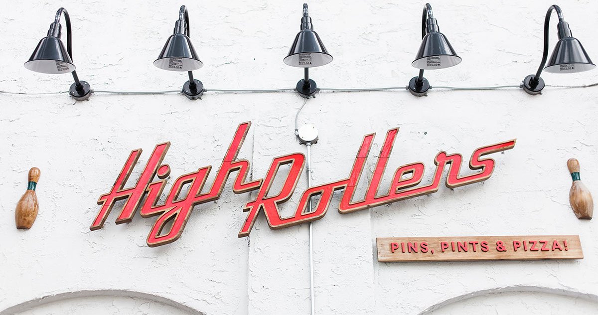 High Rollens保齡球場(chǎng)品牌設(shè)計(jì)形象  標(biāo)志設(shè)計(jì)