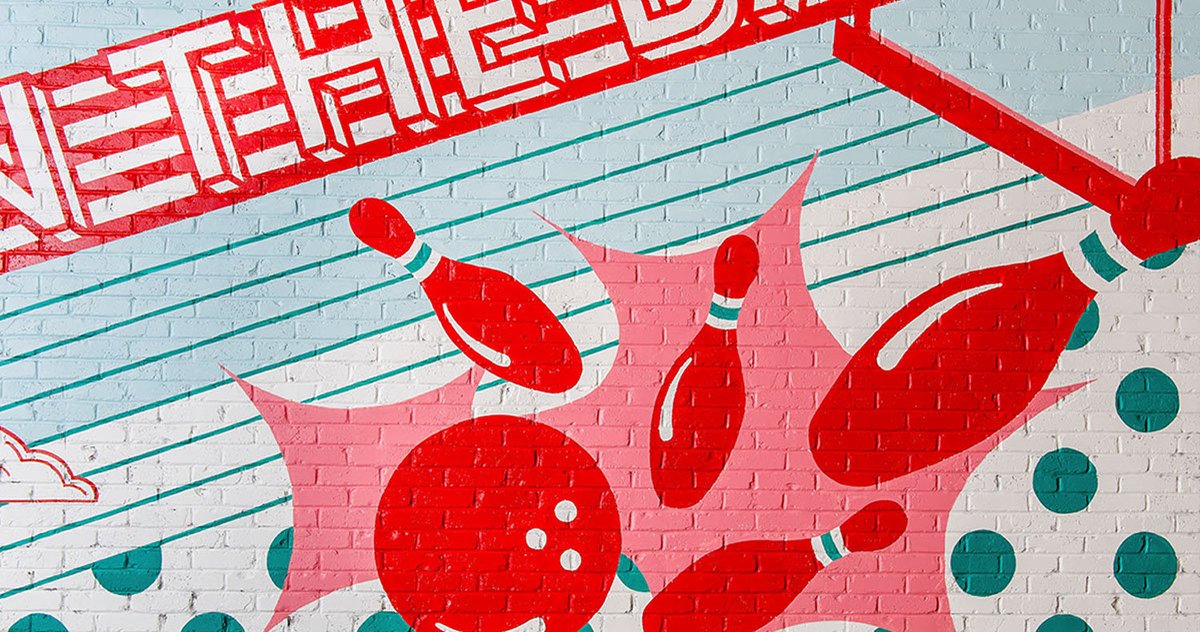 High Rollens保齡球場(chǎng)品牌設(shè)計(jì)形象賞析