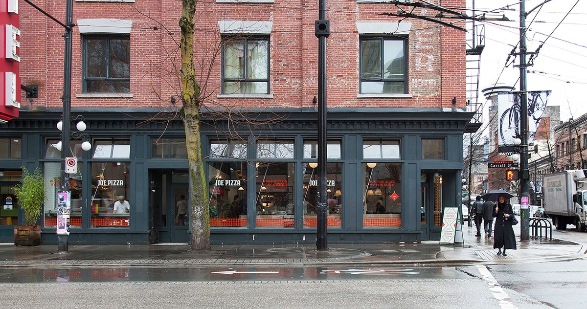 JOE PIZZA餐廳品牌設(shè)計(jì)  餐廳尾部環(huán)境展示