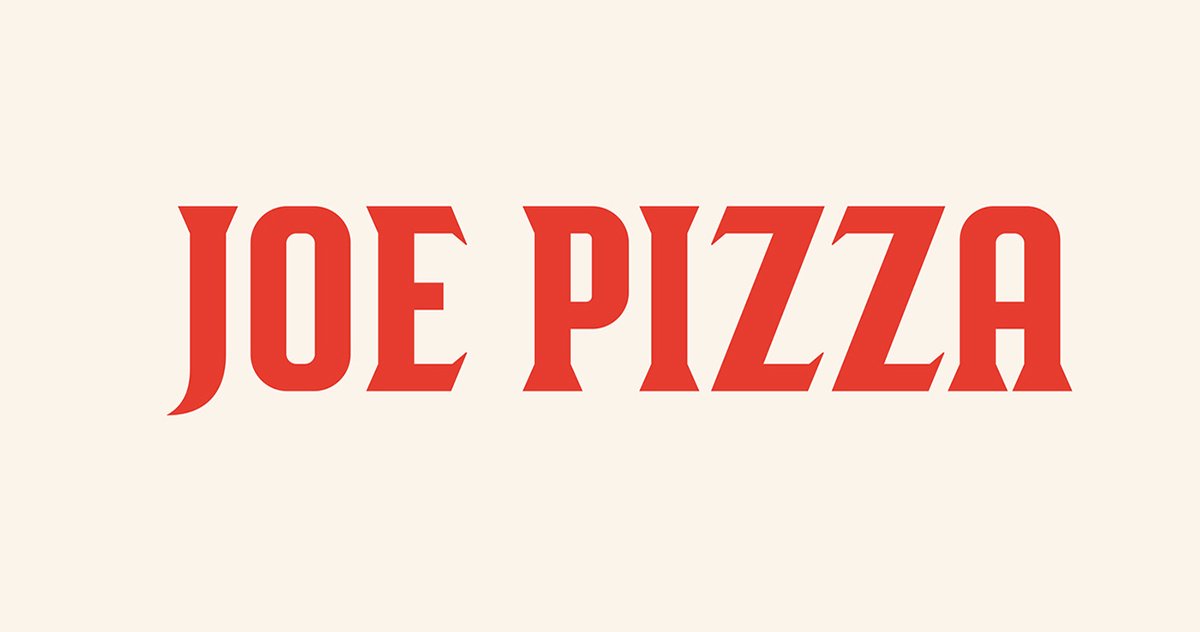 JOE PIZZA餐廳品牌設(shè)計(jì)  標(biāo)志設(shè)計(jì)展示