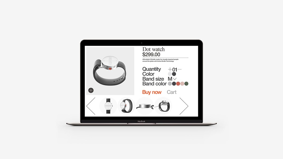 DOT鐘表產(chǎn)品品牌設(shè)計形象  網(wǎng)站設(shè)計展示