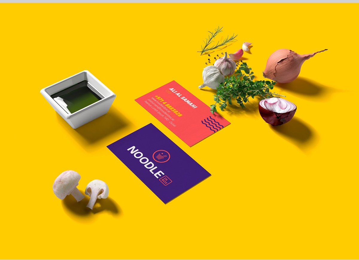 NOODLE餐飲品牌設(shè)計(jì)  名片設(shè)計(jì)
