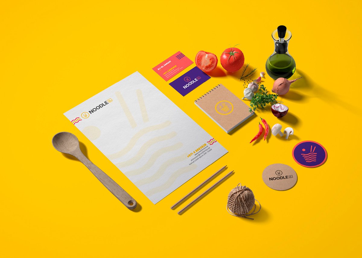 NOODLE餐飲品牌設(shè)計(jì)  VI設(shè)計(jì)展示