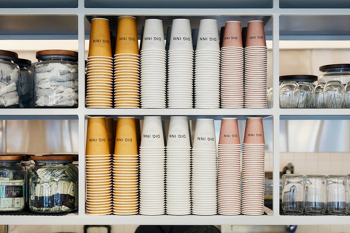 DIG INN酒店品牌設(shè)計  杯具展示