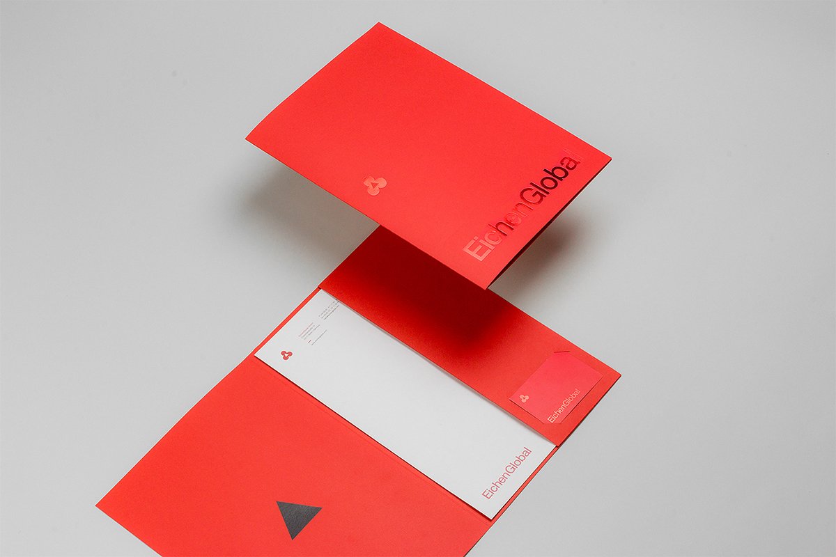 EichenGlobal房地產(chǎn)公司品牌設(shè)計(jì)  文件夾設(shè)計(jì)