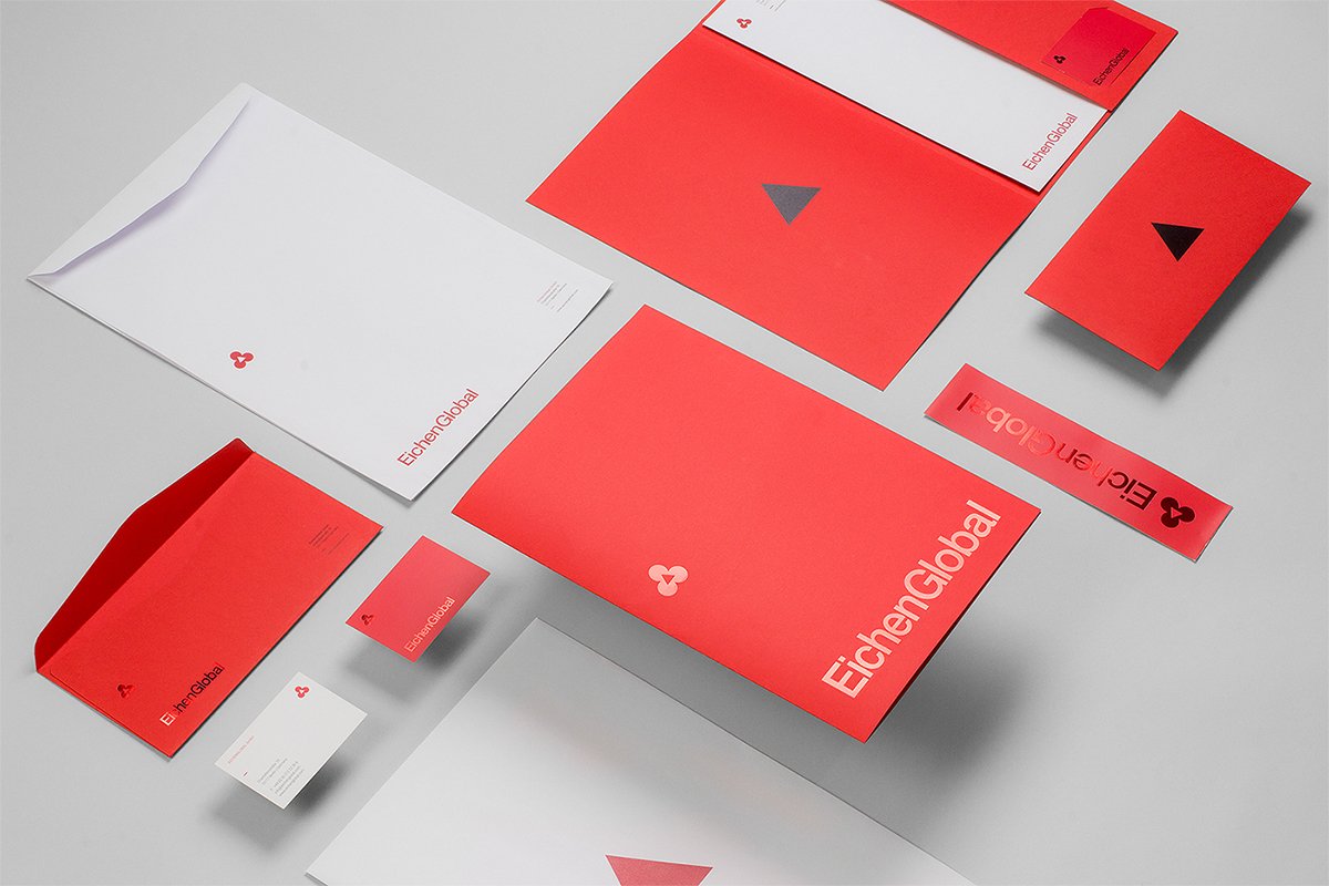 EichenGlobal房地產(chǎn)公司品牌設(shè)計(jì)  文件袋設(shè)計(jì)