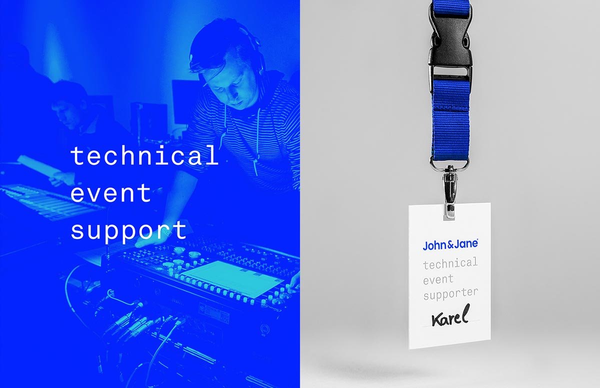 John＆Jane戲劇場所品牌形象設(shè)計(jì)  工作牌設(shè)計(jì)