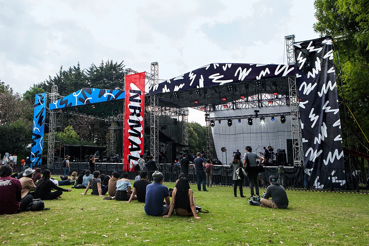 Nrmal文化節(jié)日品牌形象設計  實景拍攝