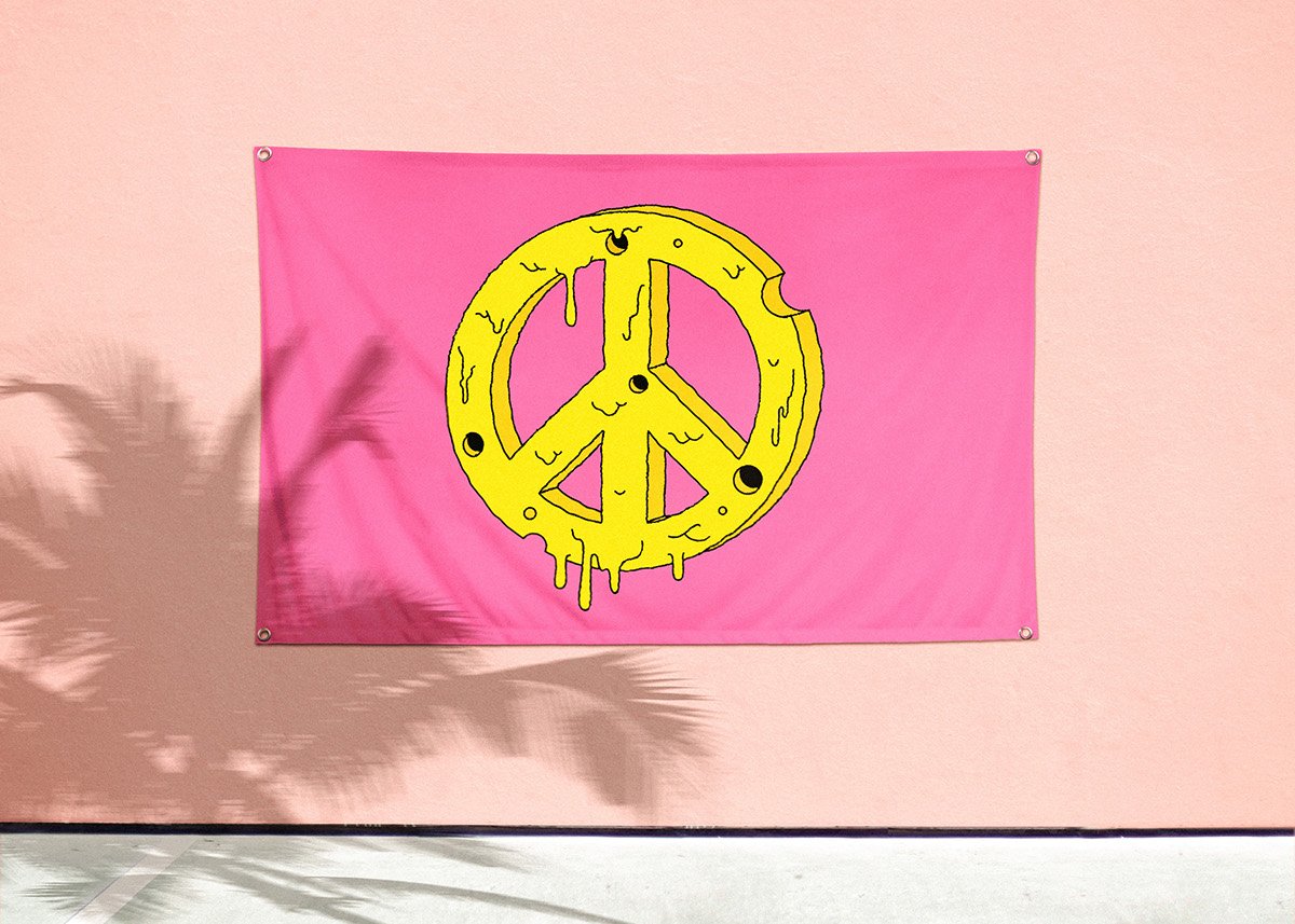 GRILLED GHEESE烤奶酪食品品牌形象設計  圖標設計