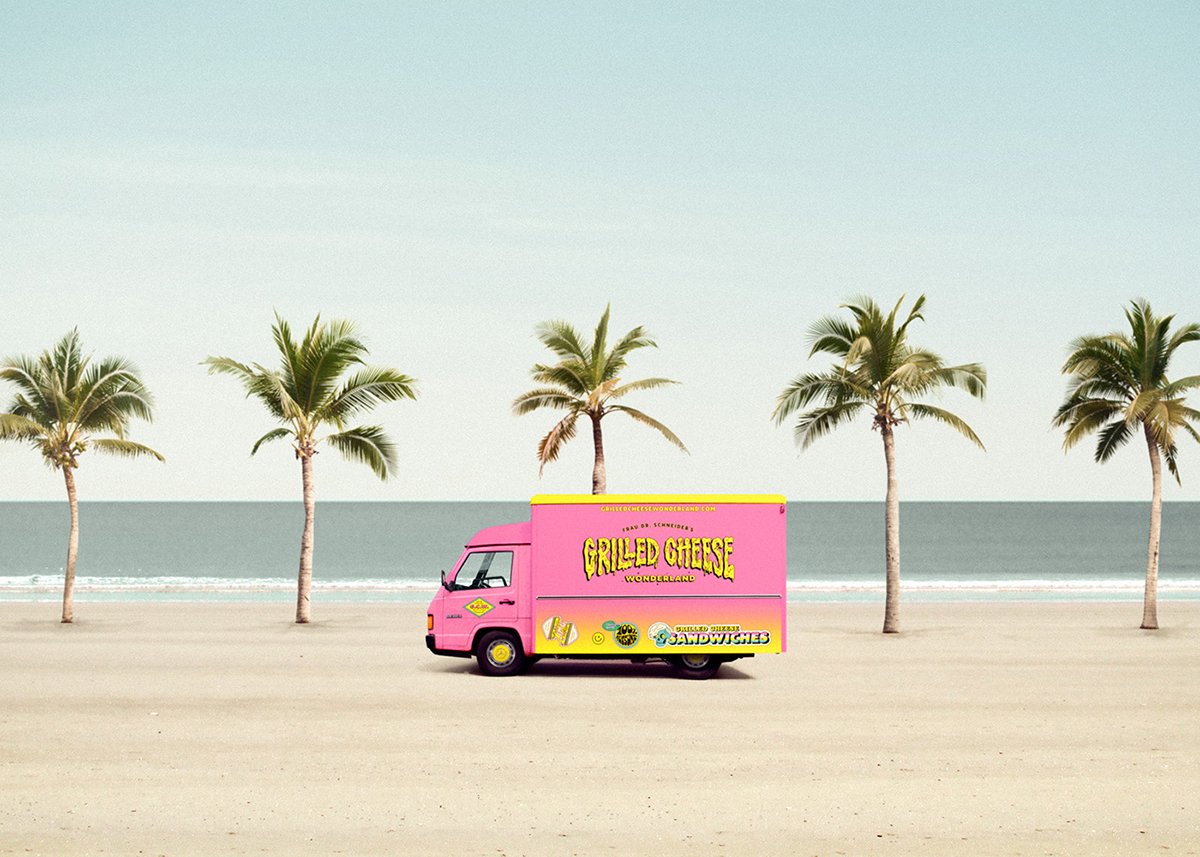 GRILLED GHEESE烤奶酪食品品牌形象設計