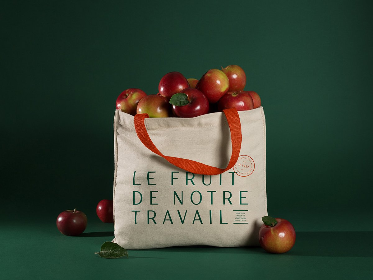 深圳品牌設(shè)計  深圳品牌策劃  MILTON蘋果酒品牌形象設(shè)計  手提袋設(shè)計