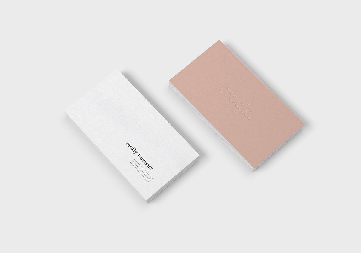 深圳品牌設(shè)計 深圳品牌策劃 FROCK女性服裝品牌形象設(shè)計 名片設(shè)計