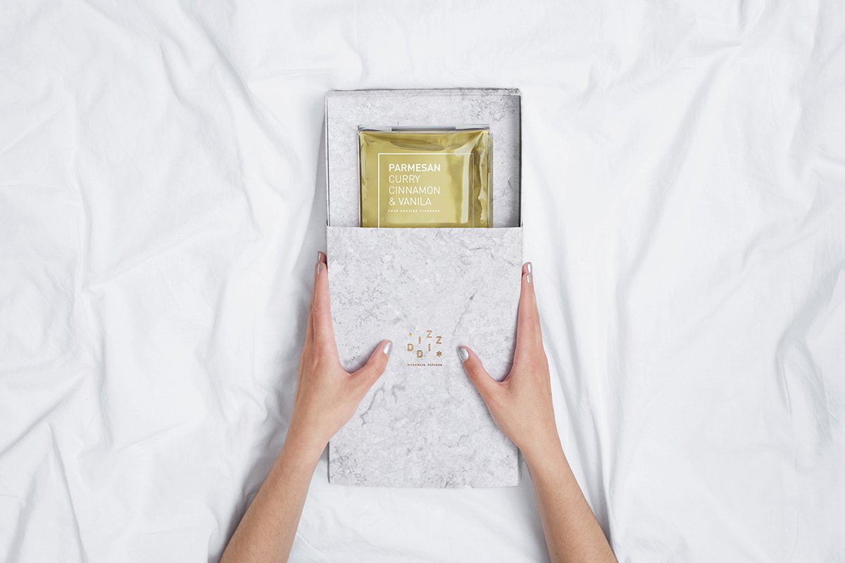 深圳品牌設(shè)計  深圳品牌策劃  DIZ-DIZ爆米花品牌形象設(shè)計   包裝設(shè)計